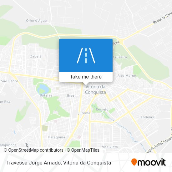Travessa Jorge Amado map
