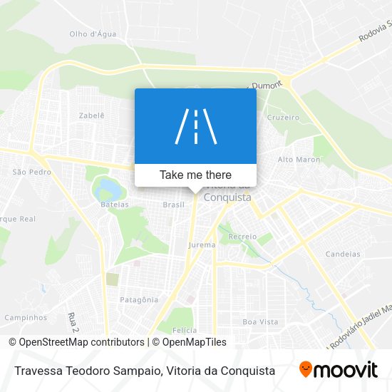 Travessa Teodoro Sampaio map
