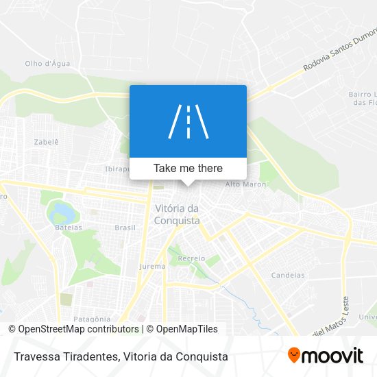 Travessa Tiradentes map