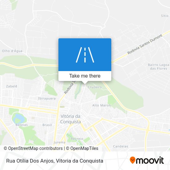 Rua Otília Dos Anjos map