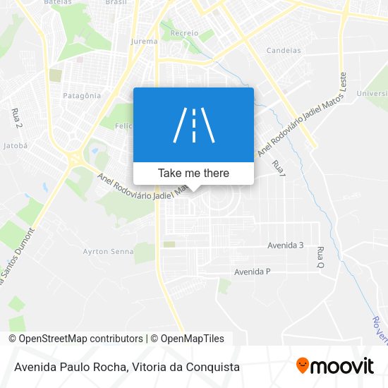 Avenida Paulo Rocha map