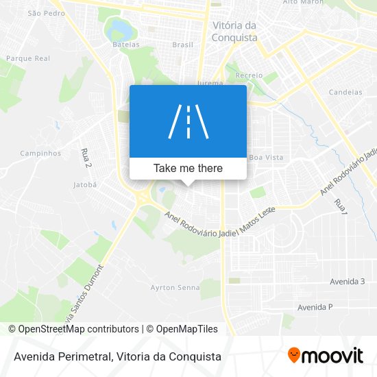 Avenida Perimetral map
