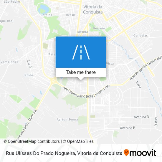 Rua Ulísses Do Prado Nogueira map