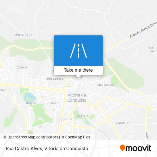 Rua Castro Alves map