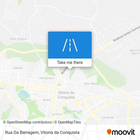 Rua Da Barragem map