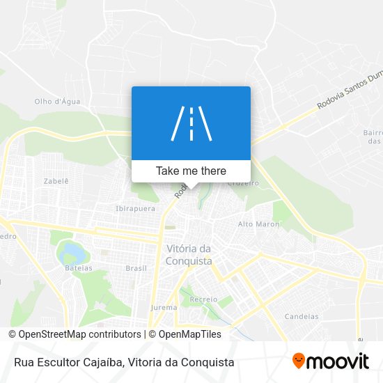 Rua Escultor Cajaíba map