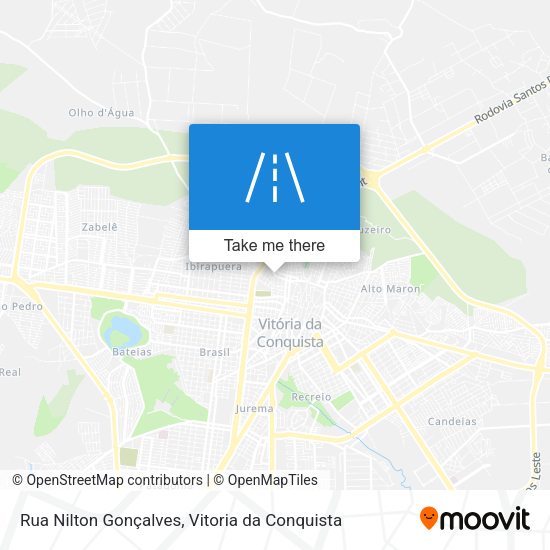Rua Nilton Gonçalves map