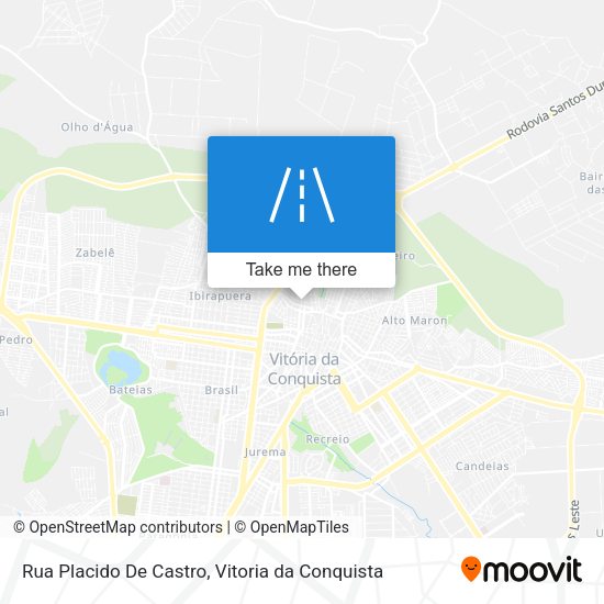Rua Placido De Castro map
