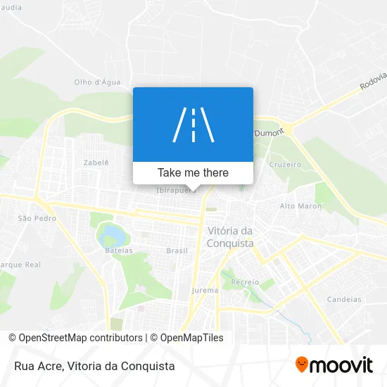 Rua Acre map