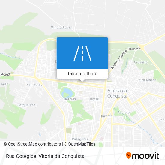 Rua Cotegipe map