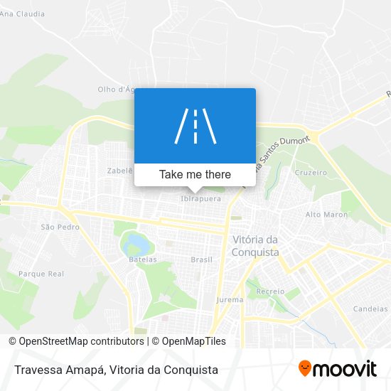 Travessa Amapá map