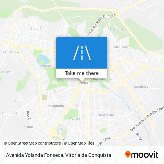 Avenida Yolanda Fonseca map