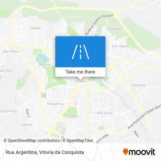 Rua Argentina map