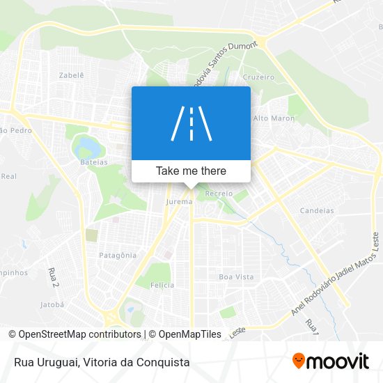 Rua Uruguai map