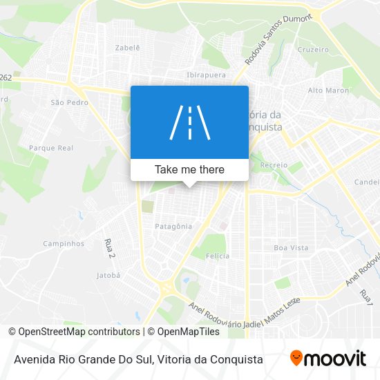 Avenida Rio Grande Do Sul map