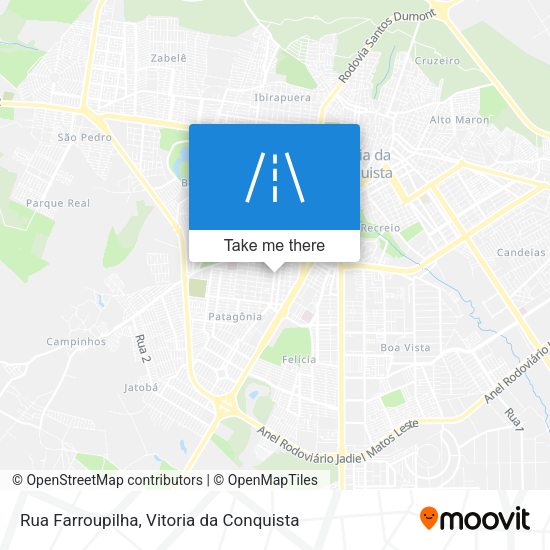 Rua Farroupilha map
