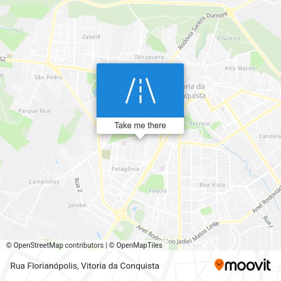 Rua Florianópolis map
