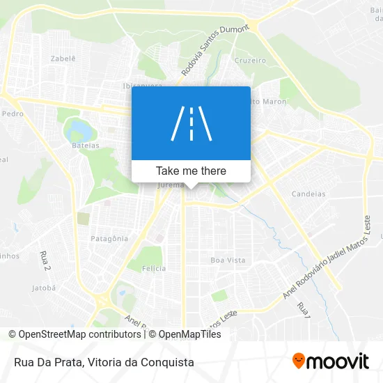 Rua Da Prata map