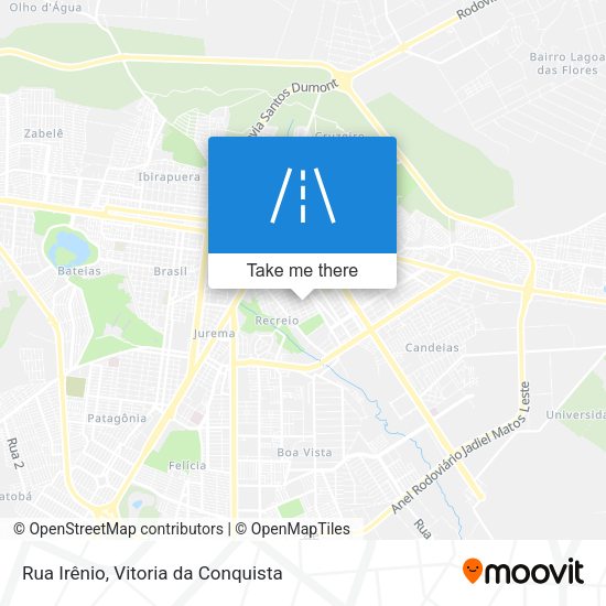 Rua Irênio map