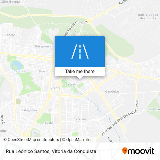 Rua Leônico Santos map