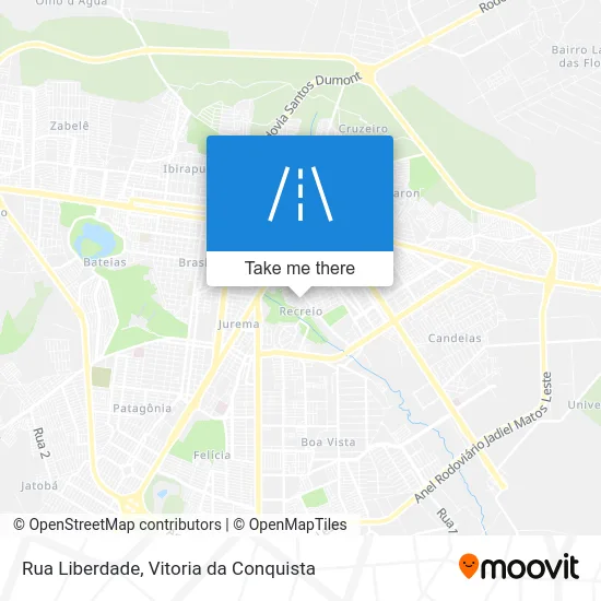 Rua Liberdade map