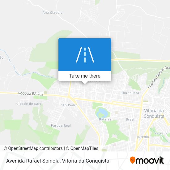 Avenida Rafael Spínola map