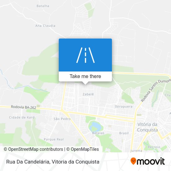 Rua Da Candelária map