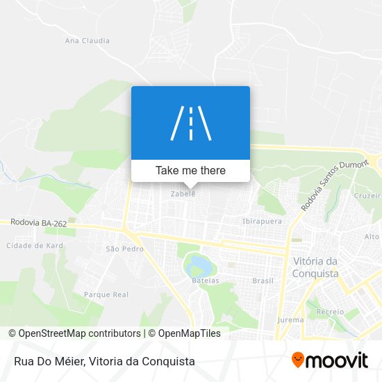 Rua Do Méier map