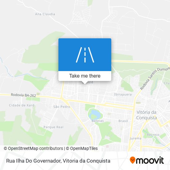 Mapa Rua Ilha Do Governador