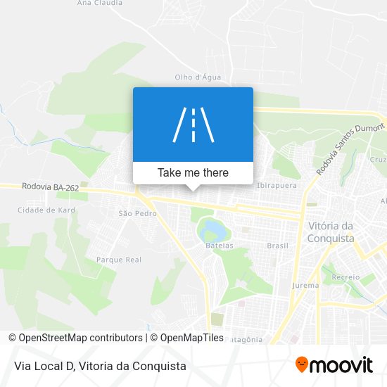 Via Local D map