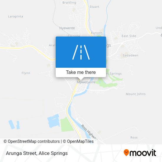 Arunga Street map