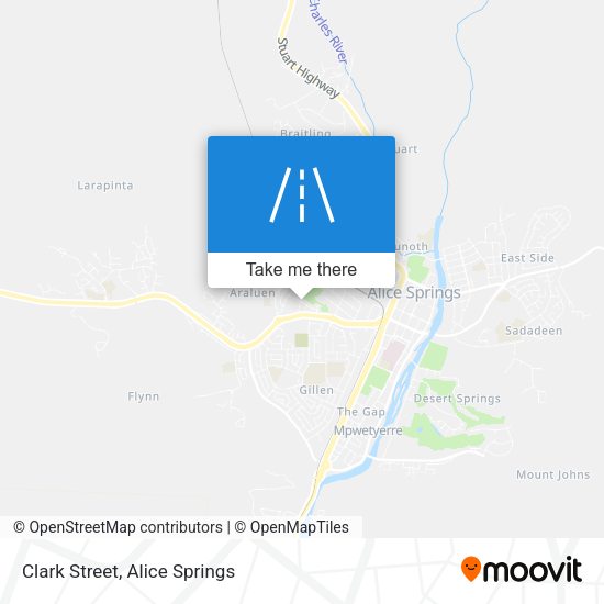 Clark Street map