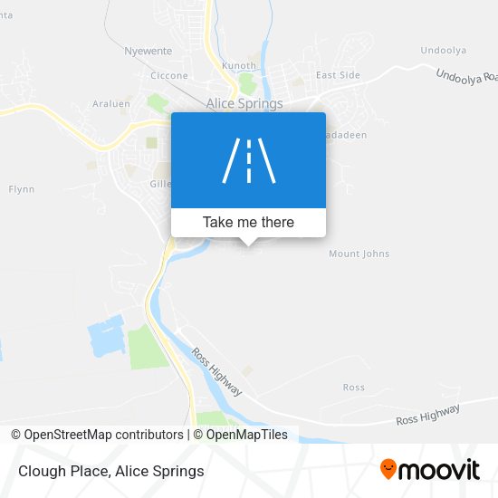 Clough Place map