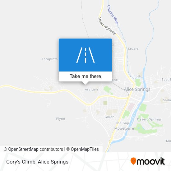 Cory's Climb map