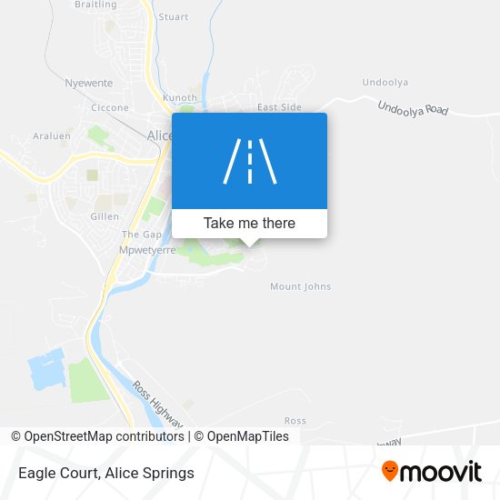Eagle Court map
