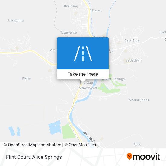 Flint Court map