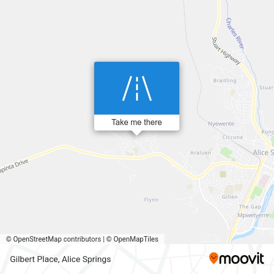 Gilbert Place map