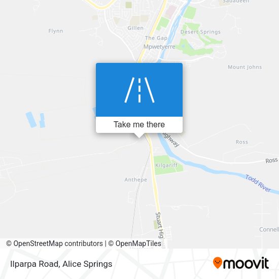 Ilparpa Road map