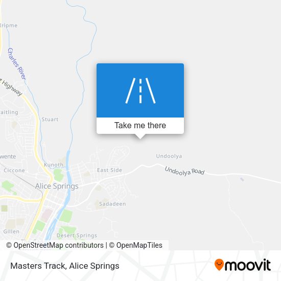 Masters Track map