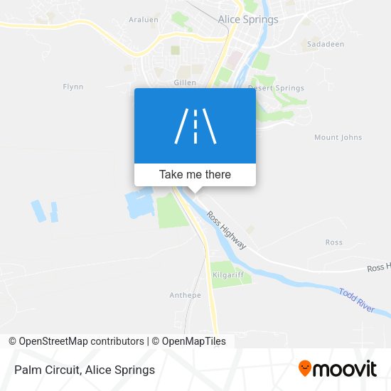 Palm Circuit map