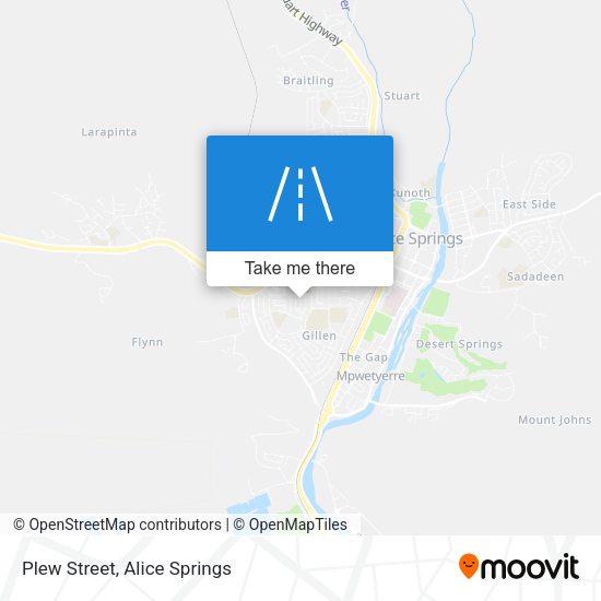 Plew Street map