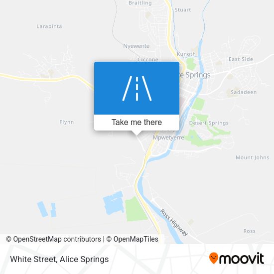 White Street map