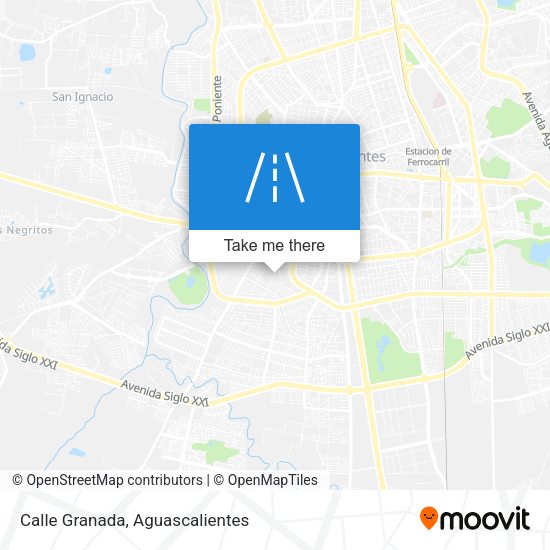 Mapa de Calle Granada