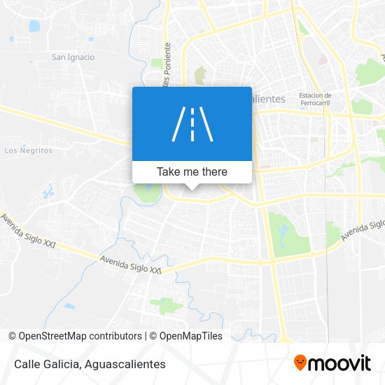 Mapa de Calle Galicia