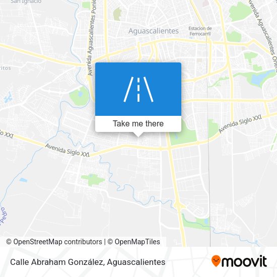 Mapa de Calle Abraham González