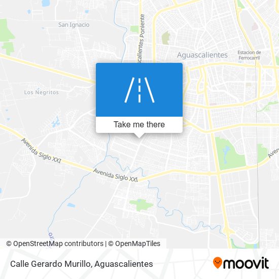 Calle Gerardo Murillo map