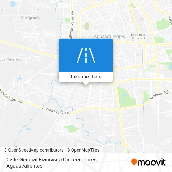 Calle General Francisco Carrera Torres map