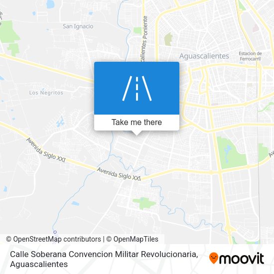 Calle Soberana Convencion Militar Revolucionaria map