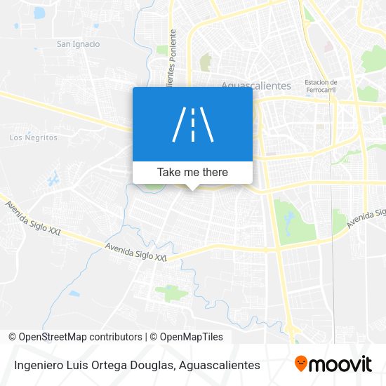 Ingeniero Luis Ortega Douglas map