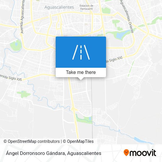 Ángel Dorronsoro Gándara map